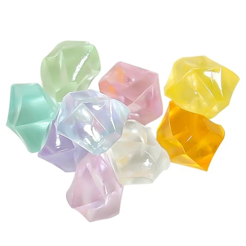 100pcs Harz Mini Frucht Snacks Schlamm Charms gemischt Set Handwerk Zubehör DIY Miniatur Szene Layout Mikro Home Dekoration von Ulalaza