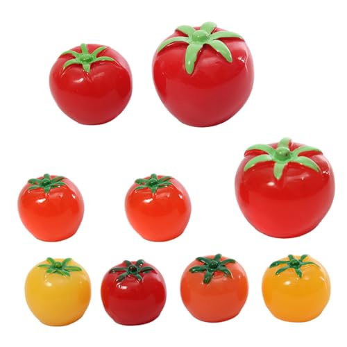 30pcs Harz Mini Frucht Snacks Schlamm Charms gemischt Set Handwerk Zubehör DIY Miniatur Szene Layout Mikro Home Dekoration von Ulalaza
