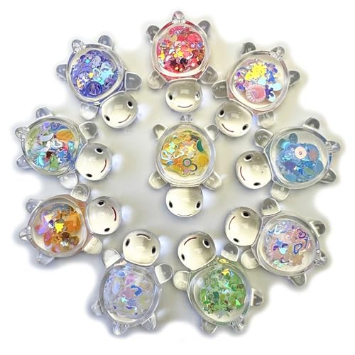 30pcs Harz Mini Zaun Drift Flasche Schlamm Charms gemischt Set Handwerk Zubehör DIY Miniatur Szene Layout Mikro Home Dekoration von Ulalaza