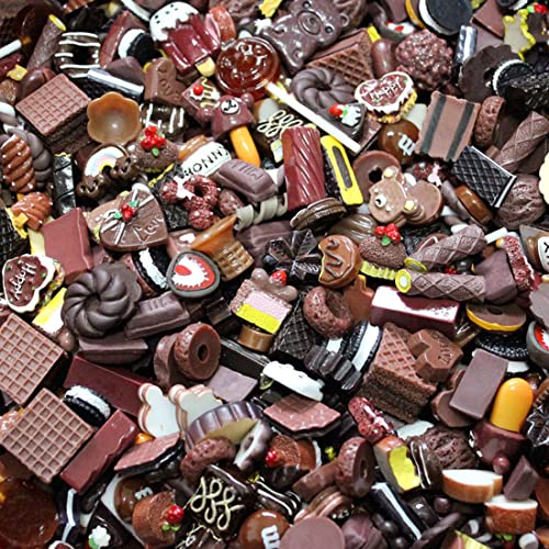 50 süße Schleim-Charms,für Heimwerker, Bastelarbeiten und Ornamente, Scrapbooking-Perlen, verschiedene Süßigkeiten, Obst, Kuchen, Harz, Weihnachtsgeschenke, Spalier, Harz-Ornament-Kit, Zubehör 50 süße Schleim-Charms,für Heimwerker, Bastelarbeiten und Ornamente, Scrapbooking-Perlen, verschiedene Süßigkeiten, Obst, Kuchen, Harz, Weihnachtsgeschenke, Spalier, Harz-Ornament-Kit, Zubehör von Ulalaza