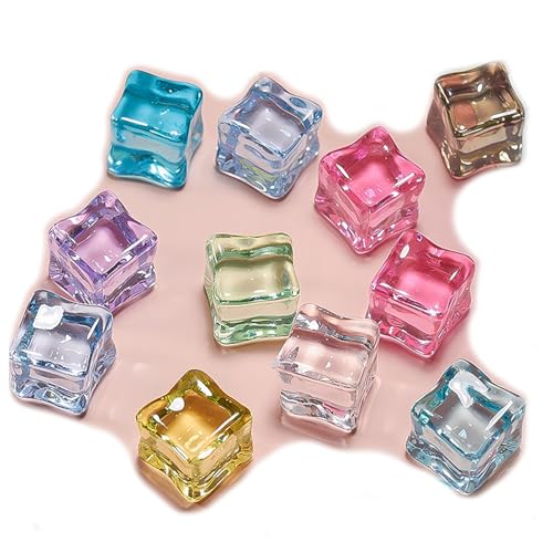 50pcs Harz Mini Frucht Snacks Schlamm Charms gemischt Set Handwerk Zubehör DIY Miniatur Szene Layout Mikro Home Dekoration von Ulalaza