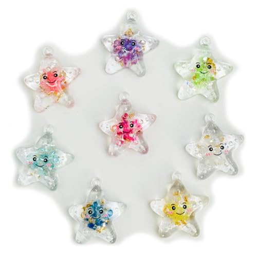 50pcs Harz Mini Marine Organismus Schlamm Charms Mischt Set Handwerk Zubehör DIY Miniatur Szene Layout Mikro Heimdekoration von Ulalaza