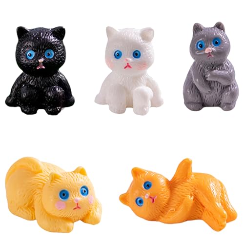 50pcs Harz Mini Ornament Kleine Tiere Schlamm Charms Mischt Set Handwerk Zubehör DIY Miniatur Szene Layout Mikro Home Dekoration von Ulalaza