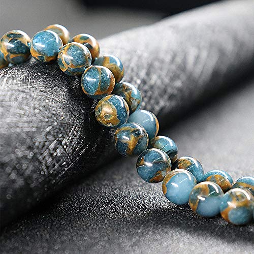 Naturstein Perlen Edelstein Runde Lose Perlen für Armband Halskette Ohrringe Schmuck Herstellung DIY Crafts Design(1strand 8mm 45pcs) von Ulalaza