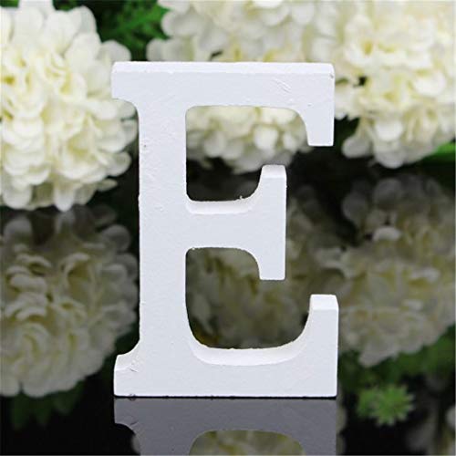 Ulalaza Weißer Holzbuchstabe für Handwerk DIY Alphabet hängende Wandbuchstaben Hochzeit, Geburtstag, Party, Zuhause Ulalaza Weißer Holzbuchstabe für Handwerk DIY Alphabet hängende Wandbuchstaben Hochzeit, Geburtstag, Party, Zuhause von Ulalaza