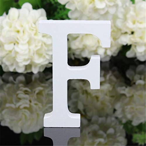 Ulalaza Weißer Holzbuchstabe für Handwerk DIY Alphabet hängende Wandbuchstaben Hochzeit, Geburtstag, Party, Zuhause Ulalaza Weißer Holzbuchstabe für Handwerk DIY Alphabet hängende Wandbuchstaben Hochzeit, Geburtstag, Party, Zuhause von Ulalaza
