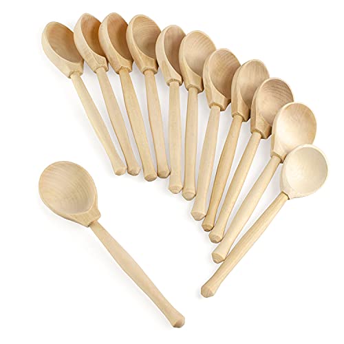 Ulanik Unfertige Holzlöffel zum Basteln Montessori Spielzeug ab 3 Jahre Unbehandelt Holzfiguren Sensorik Holzspiele zum Sortierung Lernen und Holz DIY — 12 St Ulanik Unfertige Holzlöffel zum Basteln Montessori Spielzeug ab 3 Jahre Unbehandelt Holzfiguren Sensorik Holzspiele zum Sortierung Lernen und Holz DIY — 12 St von Ulanik