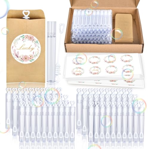 Ulikey Seifenblasen Hochzeit Set mit Herzgriff, 60 Stück Wedding Bubbles, Mini Seifenblasen in weiß mit Tasche Aufkleber für Taufe Geburtstag Valentinstag Gastgeschenke Hochzeit Tischdeko Ulikey Seifenblasen Hochzeit Set mit Herzgriff, 60 Stück Wedding Bubbles, Mini Seifenblasen in weiß mit Tasche Aufkleber für Taufe Geburtstag Valentinstag Gastgeschenke Hochzeit Tischdeko von Ulikey
