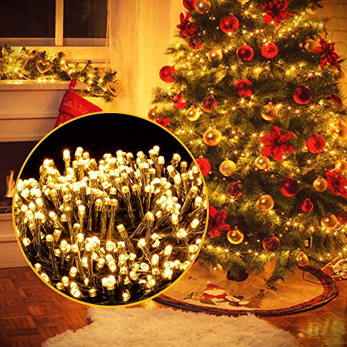 Ulinek 50M 2000LED Lichterkette Weihnachtsbaum Strombetrieben Weihnachtsbeleuchtung außen warmweiß LED Lichterkette außen wasserdicht mit 8 Modi für Weihnachten Baum Haus Balkon Garten Hochzeit Party Ulinek 50M 2000LED Lichterkette Weihnachtsbaum Strombetrieben Weihnachtsbeleuchtung außen warmweiß LED Lichterkette außen wasserdicht mit 8 Modi für Weihnachten Baum Haus Balkon Garten Hochzeit Party von Ulinek