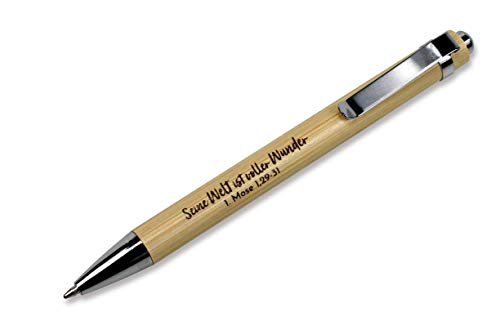 Uljö Kugelschreiber - Bambus Seine Welt ist voller Wunder von Uljö