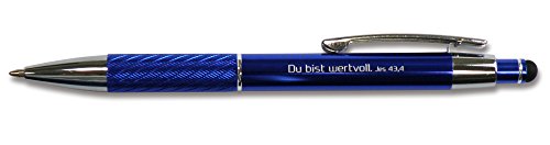 Uljö °°Kugelschreiber Samuel *Du bist wertvoll* Jes 43,4 (blau) von Uljö