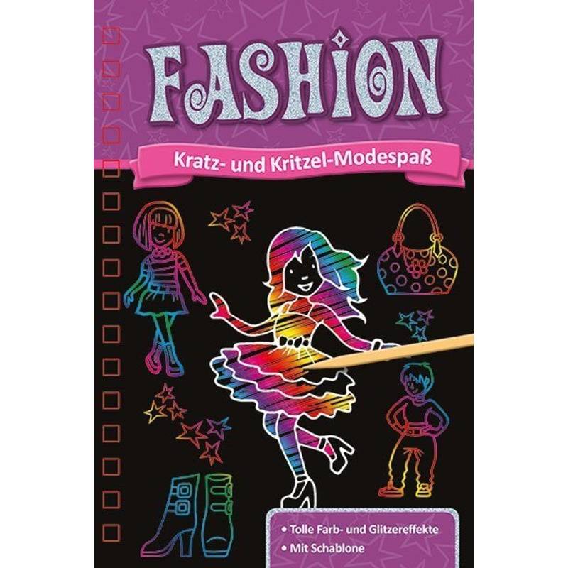 Kratzbuch: Fashion, Kartoniert (TB) von Ullmann Medien
