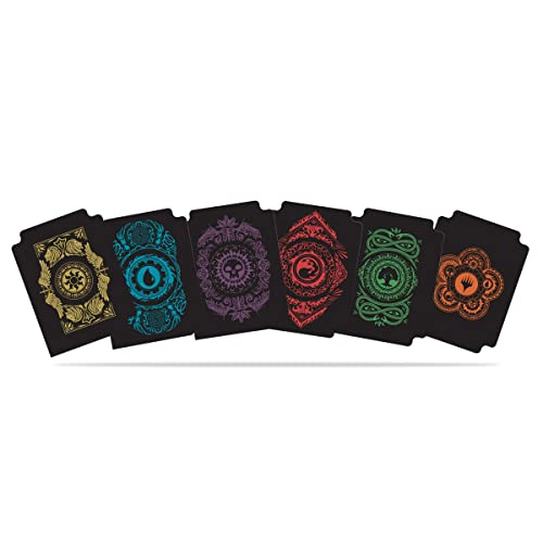 Ultra PRO - Magic: The Gathering Mana 7 Divider Pack - Keep Your Battle Deck Box Organized and Quickly Accessible During Battle Against Friends and Enemies, Dividers Feature Stylized Mana Symbols von Ultra Pro