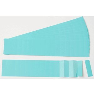 Ultradex Einsteckkarten für 20mm Einsteckschiene 70x17mm VE=170 Stück blau von Ultradex