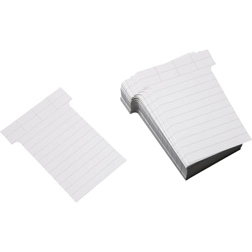 Ultradex T-Karte 542158 60x85mm weiß 100 St./Pack. Ultradex T-Karte 542158 60x85mm weiß 100 St./Pack. von Ultradex
