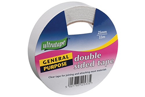 Allzweck-klarsichtklebeband, doppelseitig transparent Klebeband 25 mm x 33 m für Büro/Craft Allzweck-klarsichtklebeband, doppelseitig transparent Klebeband 25 mm x 33 m für Büro/Craft von Ultratape