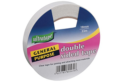 Ultratape Doppelseitiges Klebeband, 19 mm x 33 m von Ultratape