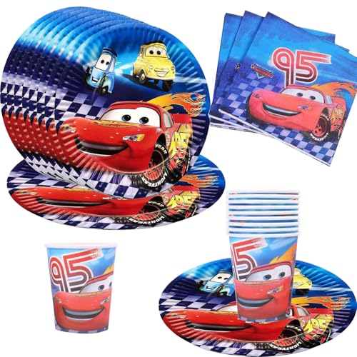 Kinder-Geburtstags-Party-Tischset für 10 Gäste, bestehend aus 10 Papptellern, 10 Bechern und 20 Servietten Kinder-Geburtstags-Party-Tischset für 10 Gäste, bestehend aus 10 Papptellern, 10 Bechern und 20 Servietten von Umbrean
