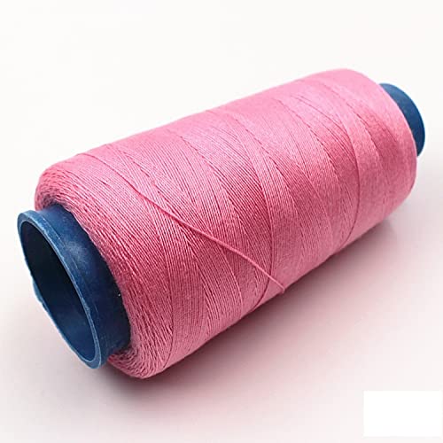 Umerk Polyester-Nähfaden Jeans-Gewinde Handstich-Leinwand Grob Tuch Denim-Gewinde Nähmaschine Thread 3000yards (Color : Pink) von Umerk