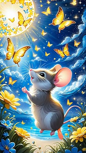 5D Diamond Art Painting,Butterfly Animal Diamond Painting Kits for Adults,DIY Round Full Drill Canvas Embroidery Cross Stitch,Diamond Arts Crafts Painting Pictures for Home Wall Decor 100x210cm 5D Diamond Art Painting,Butterfly Animal Diamond Painting Kits for Adults,DIY Round Full Drill Canvas Embroidery Cross Stitch,Diamond Arts Crafts Painting Pictures for Home Wall Decor 100x210cm von Umfarvt