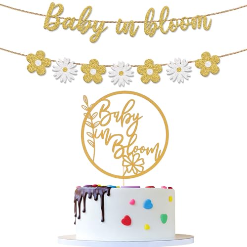 Umimiss Baby in Bloom Babyparty-Banner, Baby in Bloom, Kuchendekoration, Baby-In Bloom-Banner, Dekoration, Babyparty-Hängebanner, Themenparty, Innendekoration Umimiss Baby in Bloom Babyparty-Banner, Baby in Bloom, Kuchendekoration, Baby-In Bloom-Banner, Dekoration, Babyparty-Hängebanner, Themenparty, Innendekoration von Umimiss