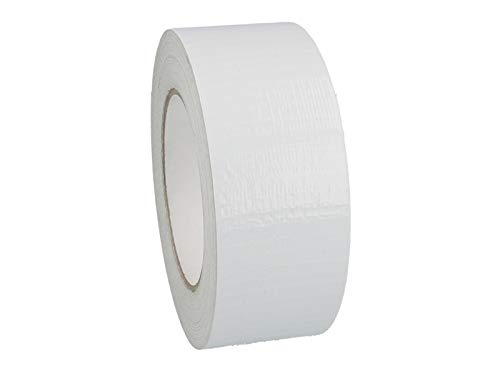 1 Rolle Klebeband Gewebeband Panzerband Panzertape 50m X 48mm weiß von iapyx