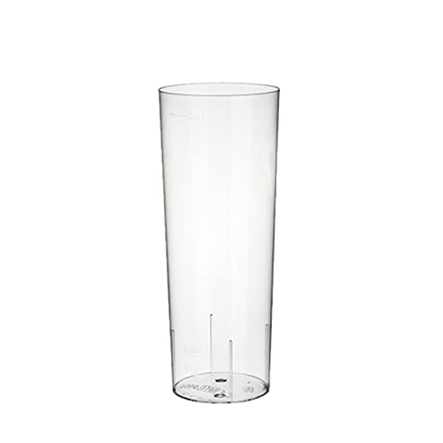 10 Gläser für Longdrinks, PS 0,3 l Ã 5,85 cm · 15,2 cm glasklar Plastik von Unbekannt