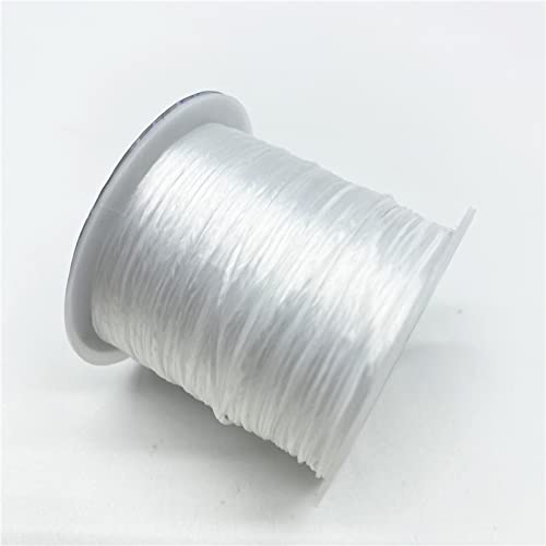 10 Meter 0. Elastischer Draht 7 mm Kristalllinie rund Nylon Gummi Dehnbares Seil für die Herstellung von Schmuck Armband Perlen von Unbekannt