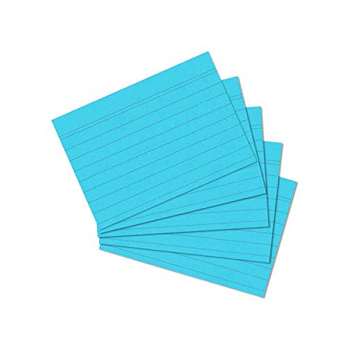1000 Karteikarten in A6 blau liniert von Herlitz [Sparpaket] von Unbekannt