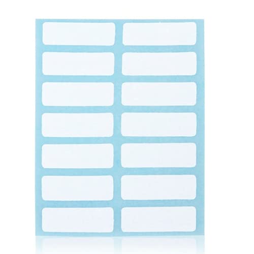 12 Blatt/Packung, 13 x 38 mm, selbstklebendes Papier, selbstklebend, weißes Etikett, Namensaufkleber, blanko, Etikett, DIY, Schreibwaren, selbstklebend 12 Blatt/Packung, 13 x 38 mm, selbstklebendes Papier, selbstklebend, weißes Etikett, Namensaufkleber, blanko, Etikett, DIY, Schreibwaren, selbstklebend von Unbekannt