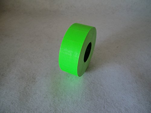 12000 Preisetiketten 24 x 16 leucht grün permanent etimark 2 HG-B (ehem. Schlecker Auszeichner) von Unbekannt