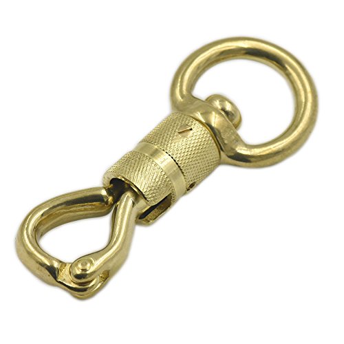 30 mm Scharnier Messing Panic Schraube Horsemanship Ersatz Twist Snap 4 Leine Seil 30 mm Scharnier Messing Panic Schraube Horsemanship Ersatz Twist Snap 4 Leine Seil von Unbekannt