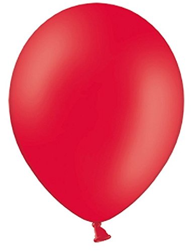 Unbekannt 50 Mini Basis Ballons rot , ca. 13 cm von Unbekannt