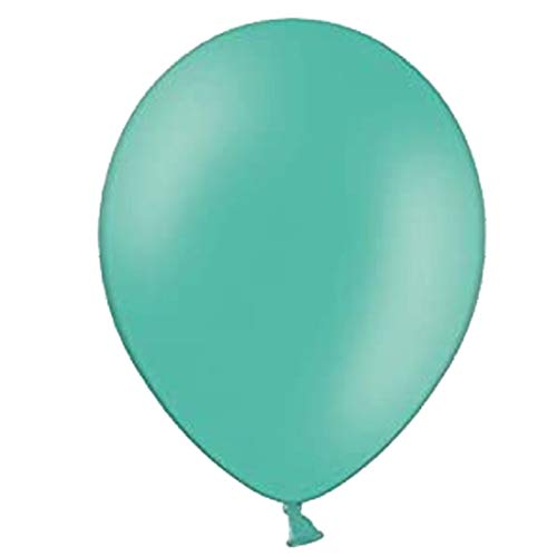 50 extra starke Luftballons Ballons für Helium 0der Luft Heliumballons - türkis von PartyDeco