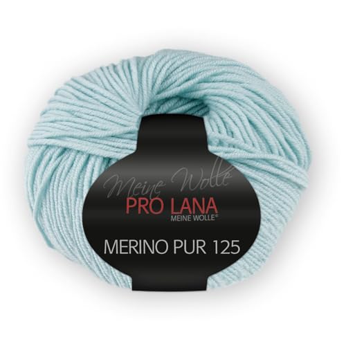 50g Pro Lana Merino Pur 125 - aqua von Unbekannt