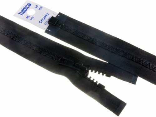 55,9 cm/56 cm Vislon YKK Reißverschluss extra stark Reißverschlüsse Schwarz – Pro Single Zip 55,9 cm/56 cm Vislon YKK Reißverschluss extra stark Reißverschlüsse Schwarz – Pro Single Zip von Unbekannt