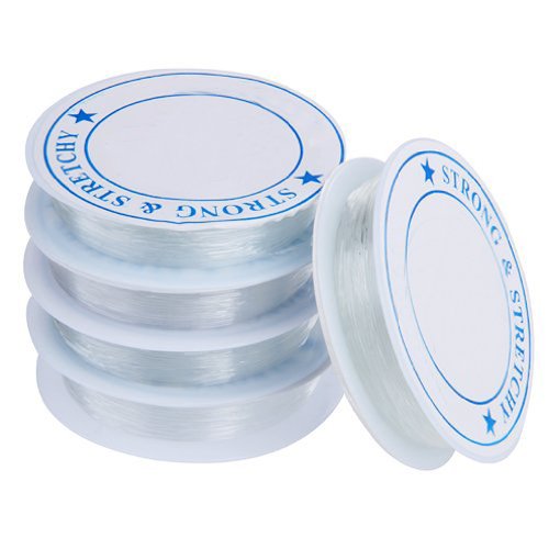 5X Spule elastisch Schmuckfaden Gummifaden Faden 0.7mm 5X Spule elastisch Schmuckfaden Gummifaden Faden 0.7mm von cutefly