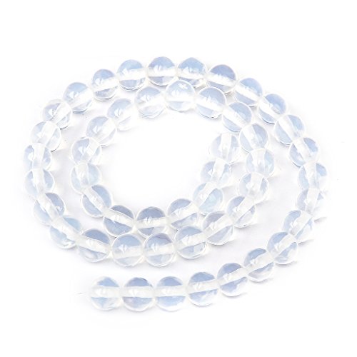 8mm Künstliche Opal Opalite Rund Edelstein Perlen Strang 15 Inch von Unbekannt