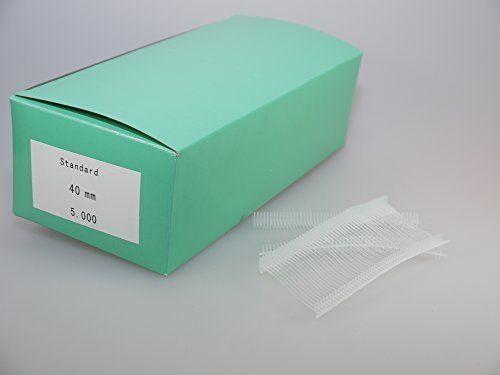 AVERY DENNISON Heftfäden, für Etikettierpistole Economy, Standard, farblos, L 40 mm, 5000 Stück von Unbekannt