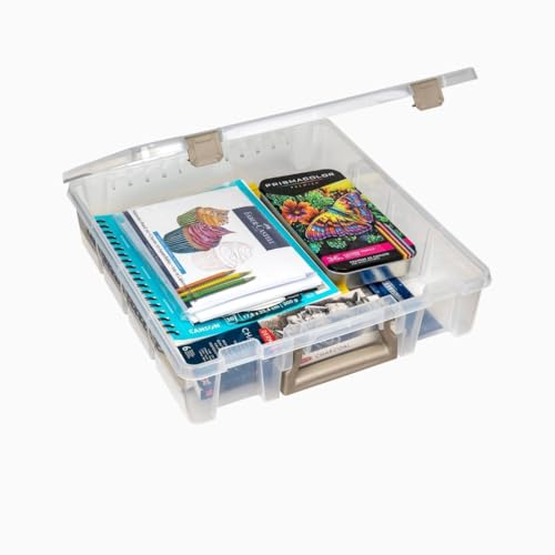 ArtBin 6955AB Super Satchel Box, 1 Fach, transparent von ArtBin