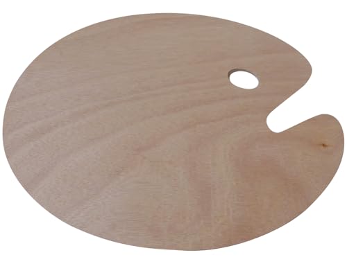 Artist 4610044 Holzpalette, oval, 30 x 40 cm von Unbekannt