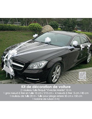 Autodekoration, 9-teiliges Set, weiß, französische Version Autodekoration, 9-teiliges Set, weiß, französische Version von Unbekannt