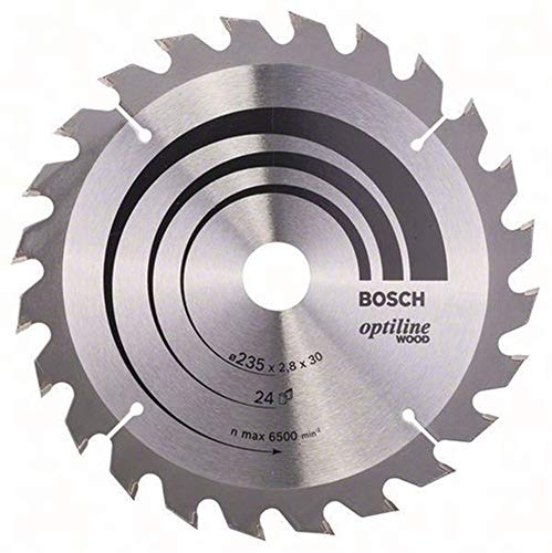 BOSCH Kreissägeblatt Optiline Wood 235x30mm Z24 WZ f.Hart-/Weichholz,Spanplatte von Unbekannt