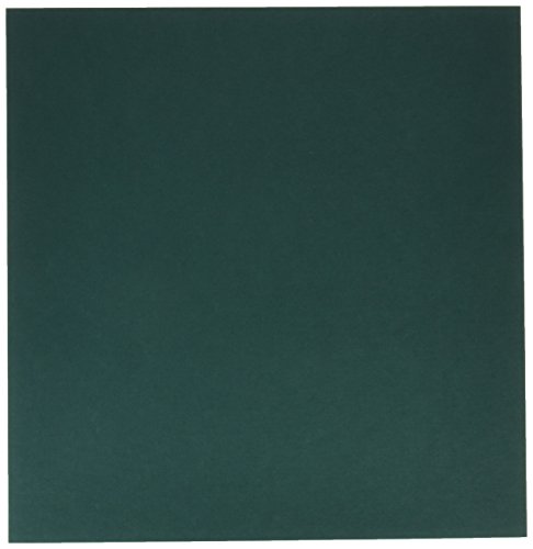 Bazzill Karton, 30,5 x 30,5 cm, Jade/Leinwand, 25 Stück pro Packung von Bazzill