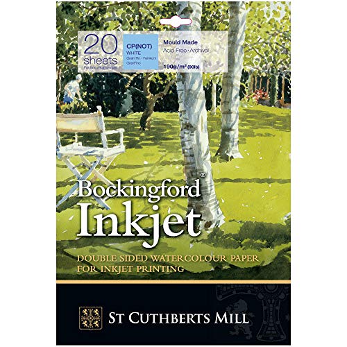 Bockingford Inkjet Paper - 190gsm A3+ (330x483mm) - Pack of 20 von Bockingford