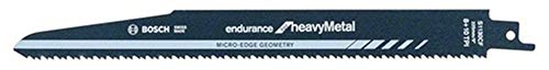 Bosch Professional 25 Stück Säbelsägeblatt S 1130 CF Endurance for Heavy Metal (für Metall, 225 x 22 x 1,6 mm, Zubehör Säbelsäge) von Unbekannt
