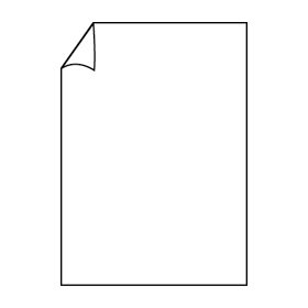 Briefkarte A4 220g weiß ger. Briefkarte A4 220g weiß ger. von Unbekannt