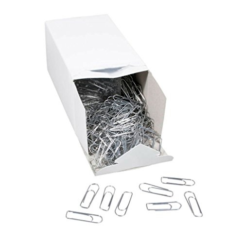 Unbekannt Büroklammerhalter 1000 Stück Büroklammer, Silber, Metall, 3,2 cm, klassisch Unbekannt Büroklammerhalter 1000 Stück Büroklammer, Silber, Metall, 3,2 cm, klassisch von Unbekannt