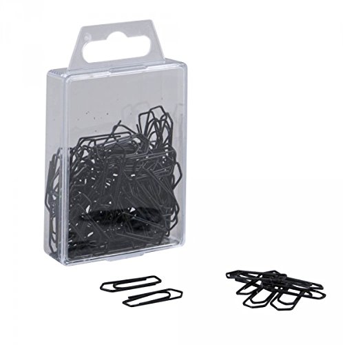 Büroklammern 26mm lackiert schwarz 100 Stk Büroklammern 26mm lackiert schwarz 100 Stk von Unbekannt