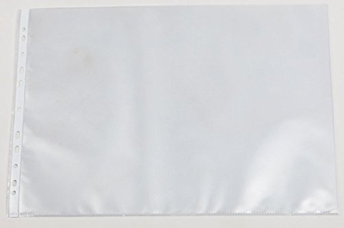 Büroring Prospekthülle A3 quer oben offen, PP-Folie 80my genarbt von Unbekannt